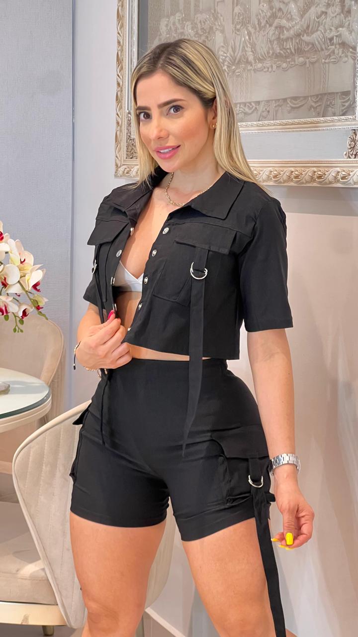 Conjunto 2 piezas chaleco y Short 2108